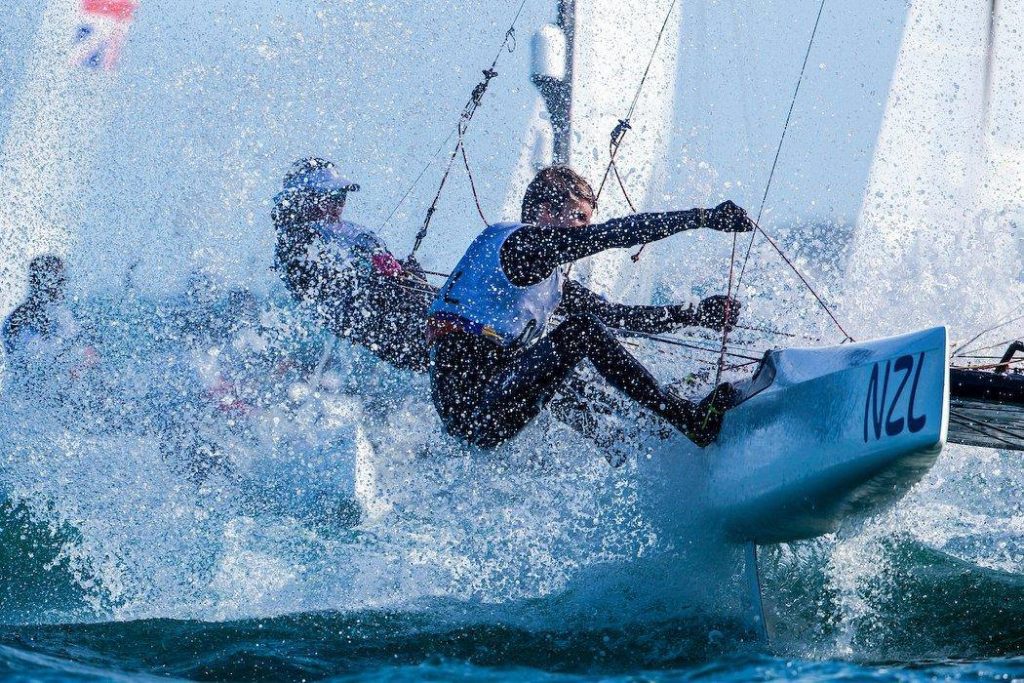 gemma jones jason saunders mixed multihull foiling nacra 17
