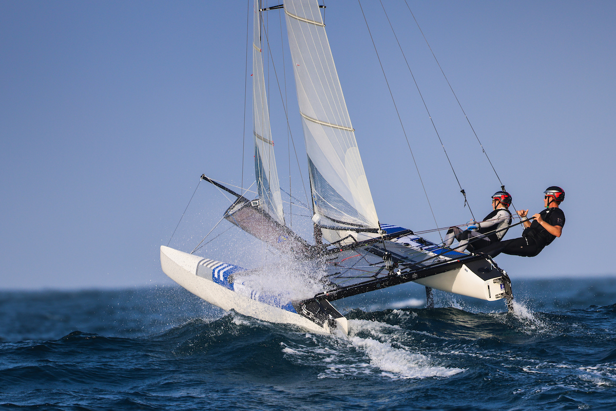 Young Italians riding high in the waves