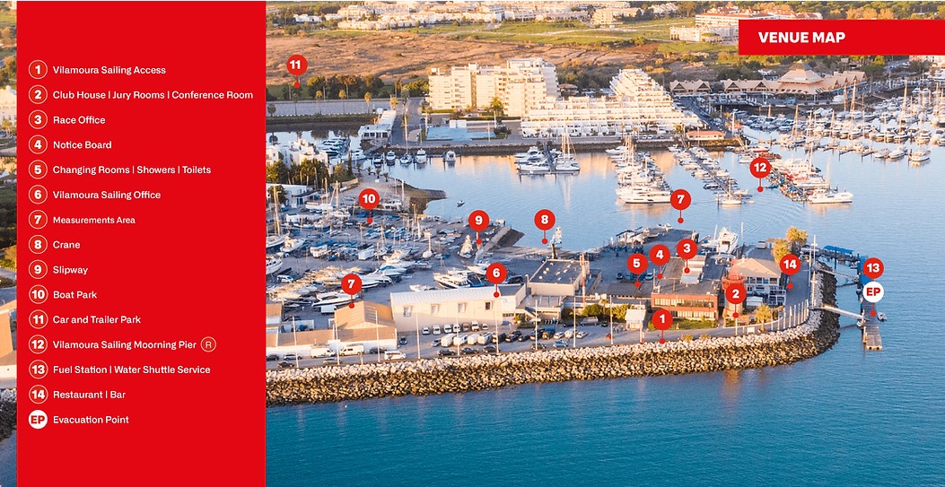 nacra17, FX, and Nacra 17 Europeans to Vilamoura, Portugal in 2023